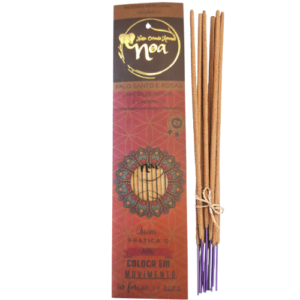 Incenso Palo Santo e Rosas NOA